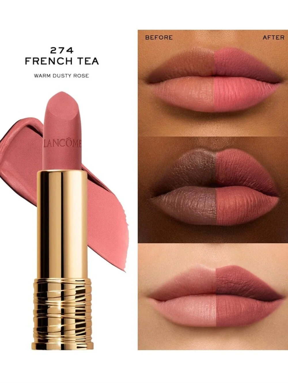 Lancôme Lipstick French Tea